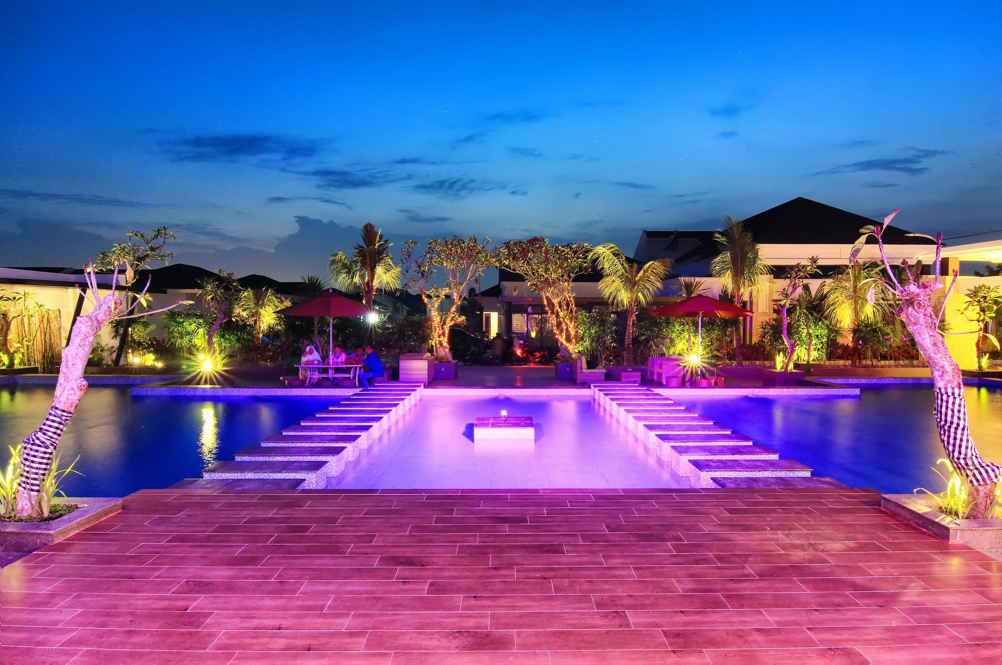 The Baliview Luxury Villas & Resto Pekanbaru Dış mekan fotoğraf